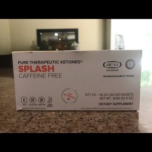 Keto Max Splash and Heart Tart